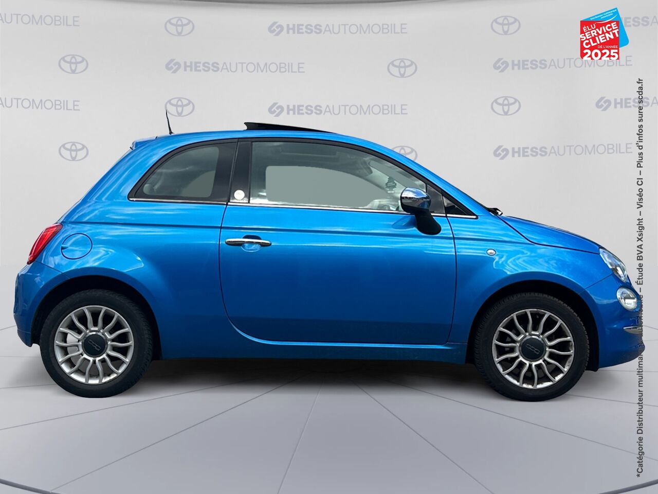 Véhicule d'occasion FIAT 500 1.2 8V 69CH POP TOUVRANT chez Fiat Dijon