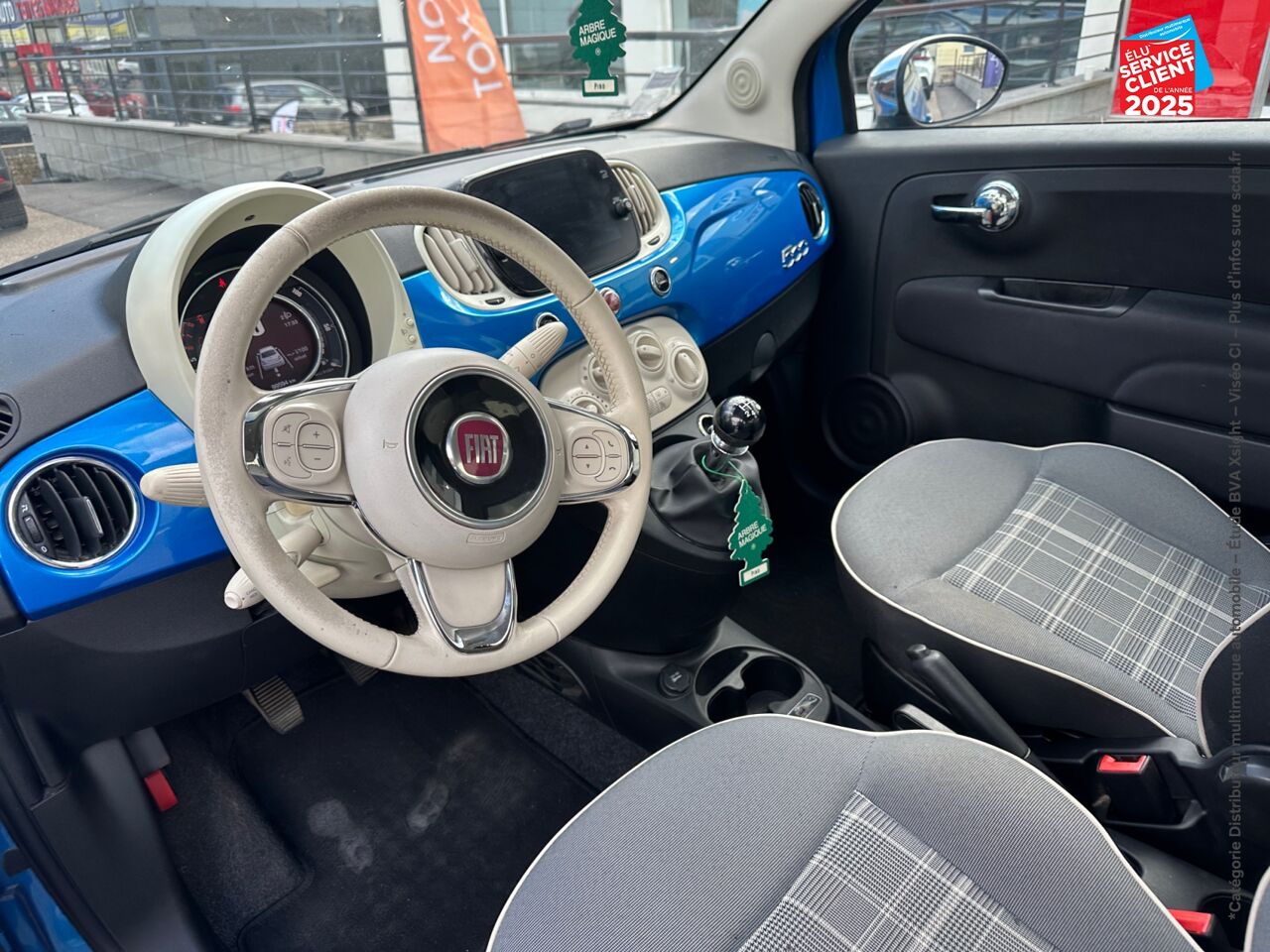 Véhicule d'occasion FIAT 500 1.2 8V 69CH POP TOUVRANT chez Fiat Dijon