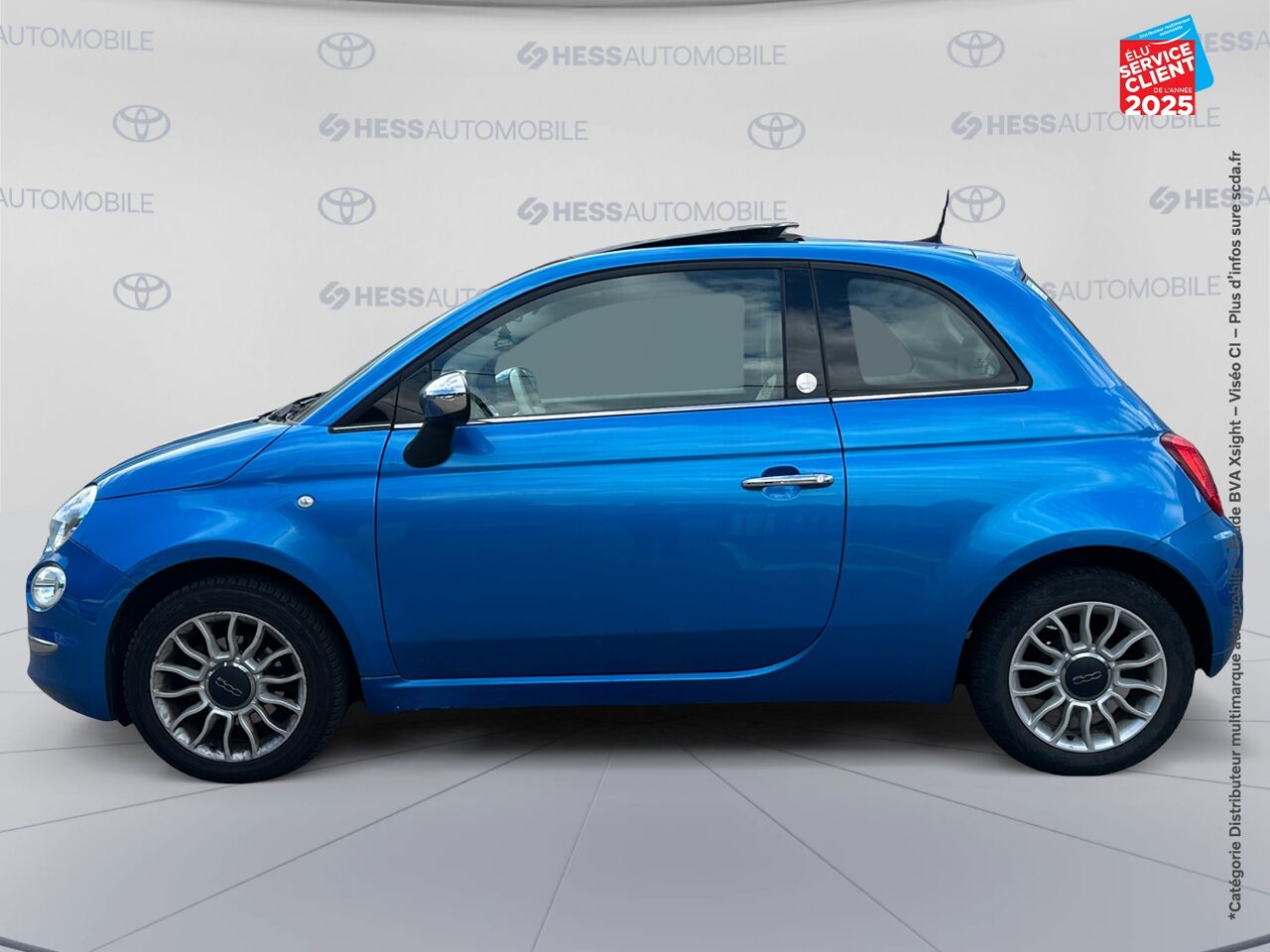 Véhicule d'occasion FIAT 500 1.2 8V 69CH POP TOUVRANT chez Fiat Dijon