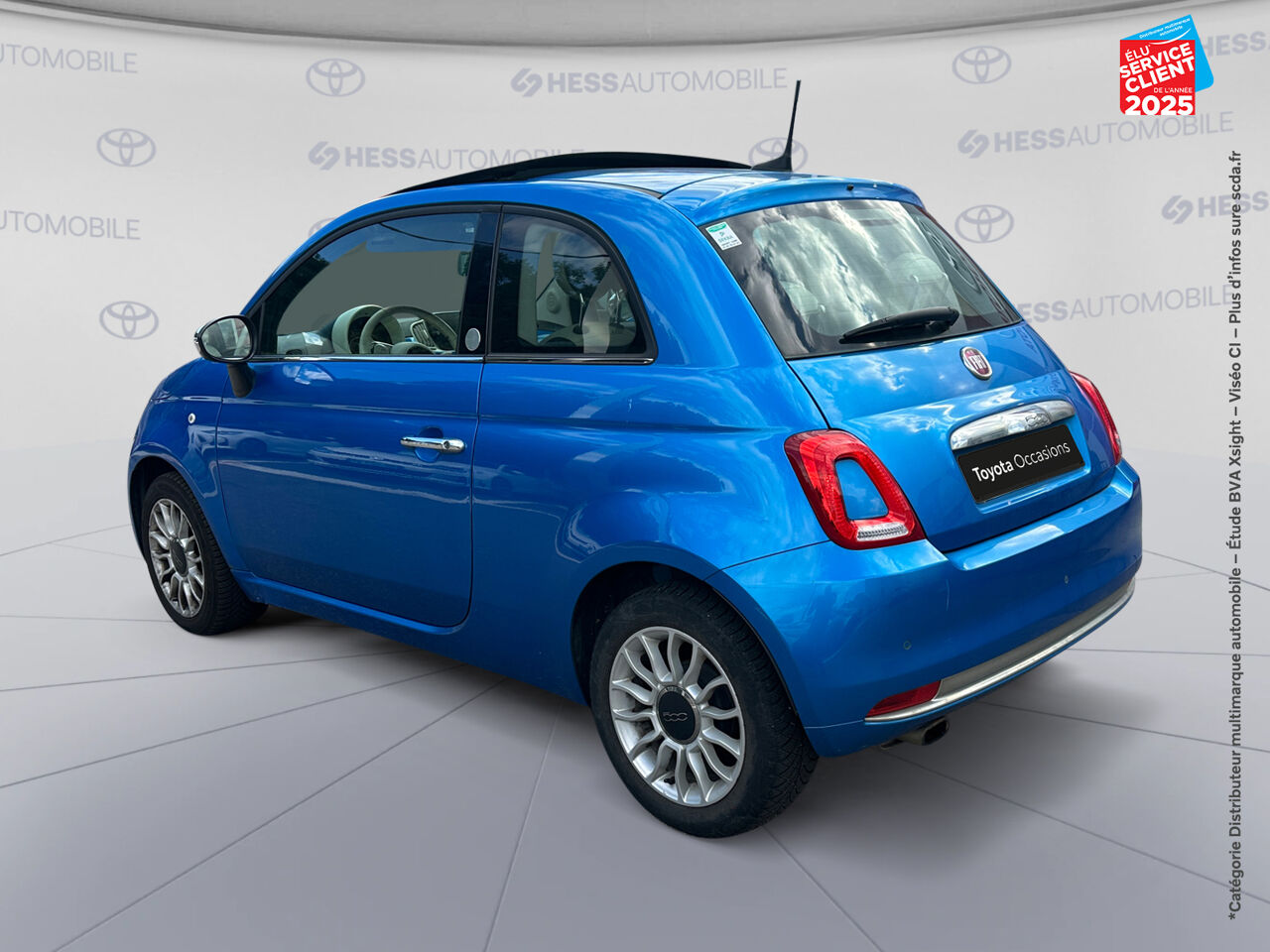 Véhicule d'occasion FIAT 500 1.2 8V 69CH POP TOUVRANT chez Fiat Dijon