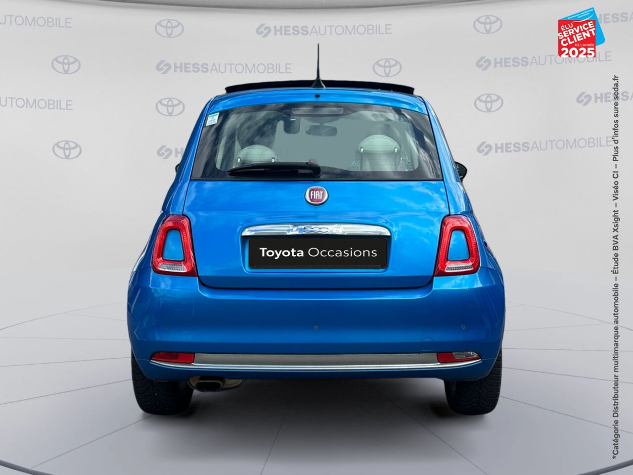 Véhicule d'occasion FIAT 500 1.2 8V 69CH POP TOUVRANT chez Fiat Dijon