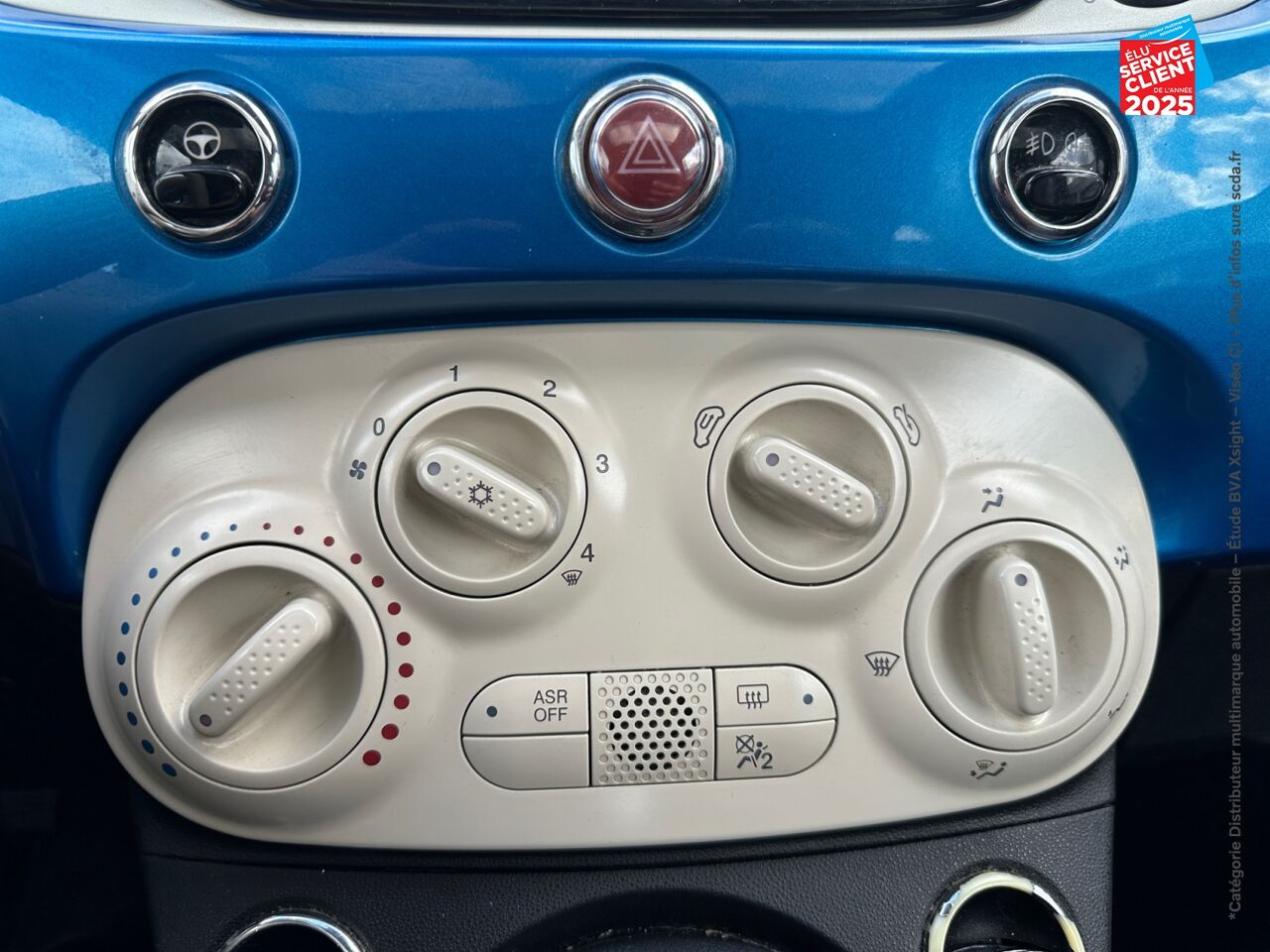 Véhicule d'occasion FIAT 500 1.2 8V 69CH POP TOUVRANT chez Fiat Dijon