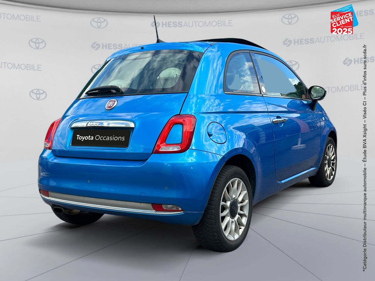 Véhicule d'occasion FIAT 500 1.2 8V 69CH POP TOUVRANT chez Fiat Dijon