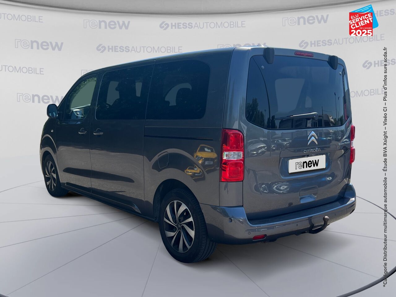 Véhicule d'occasion CITROEN SPACETOURER M BLUEHDI 180CH BUSINESS SS EAT6 chez Renault Sélestat