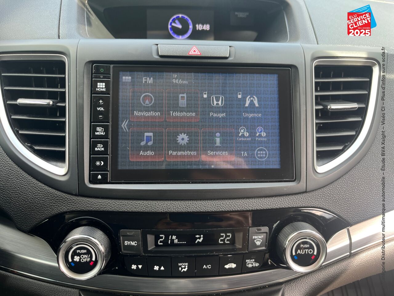 Véhicule d'occasion HONDA CR-V 1.6 I-DTEC 120CH ELEGANCE NAVI 2WD chez Primocar