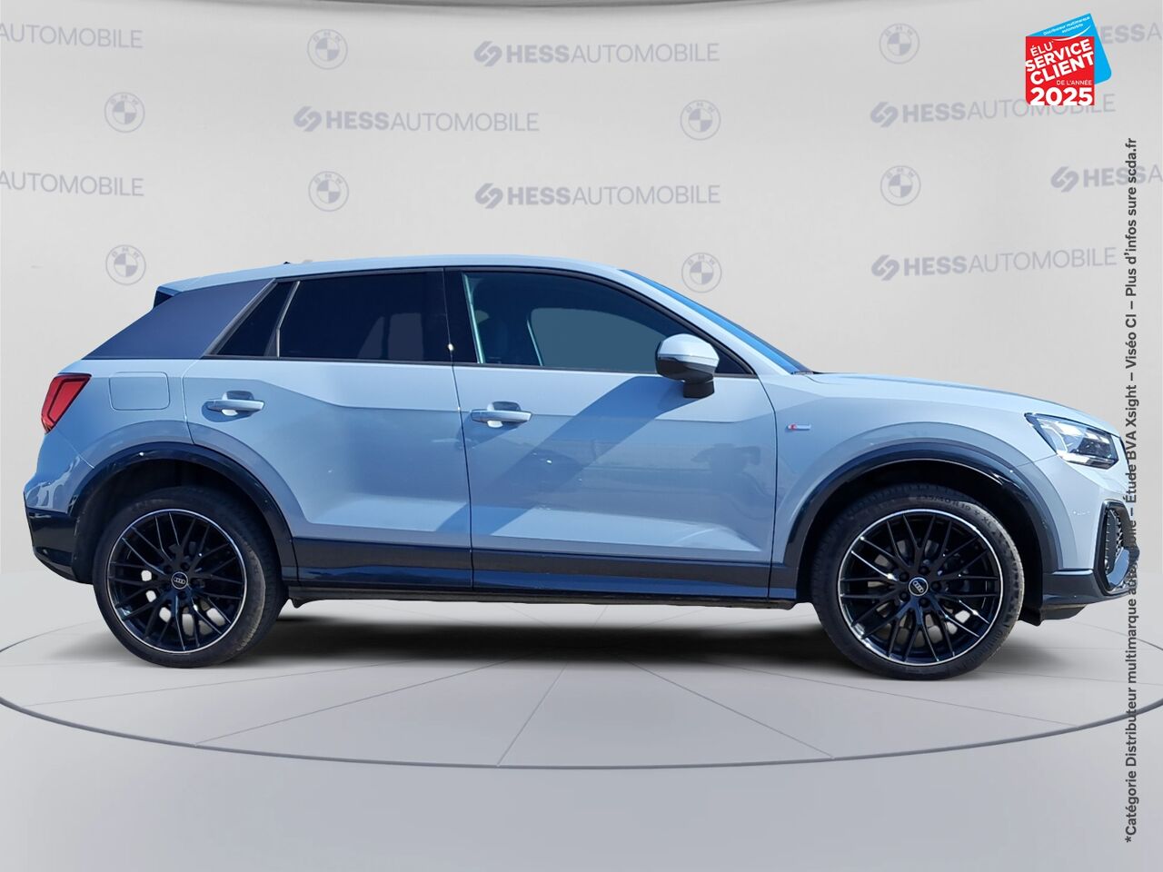 Véhicule d'occasion AUDI Q2 35 TDI 150CH S LINE PLUS QUATTRO S TRONIC 7 GPS chez Hyundai Chalons