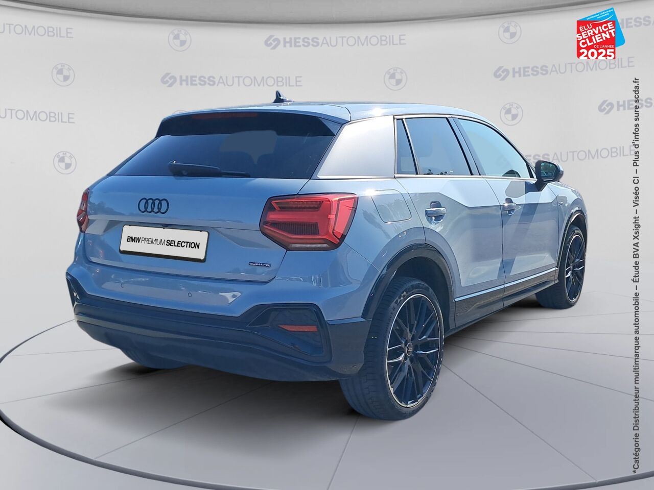 Véhicule d'occasion AUDI Q2 35 TDI 150CH S LINE PLUS QUATTRO S TRONIC 7 GPS chez Hyundai Chalons