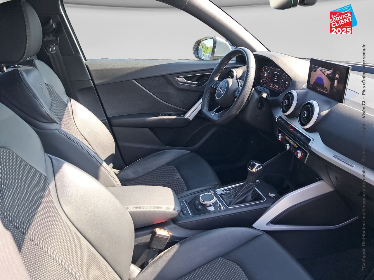 Véhicule d'occasion AUDI Q2 35 TDI 150CH S LINE PLUS QUATTRO S TRONIC 7 GPS chez Hyundai Chalons