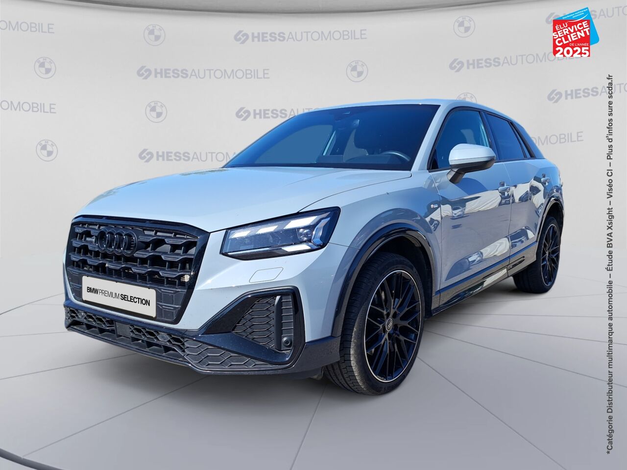 Véhicule d'occasion AUDI Q2 35 TDI 150CH S LINE PLUS QUATTRO S TRONIC 7 GPS chez Hyundai Chalons