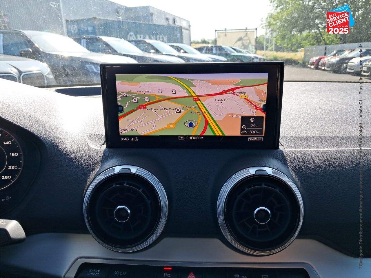 Véhicule d'occasion AUDI Q2 35 TDI 150CH S LINE PLUS QUATTRO S TRONIC 7 GPS chez Hyundai Chalons