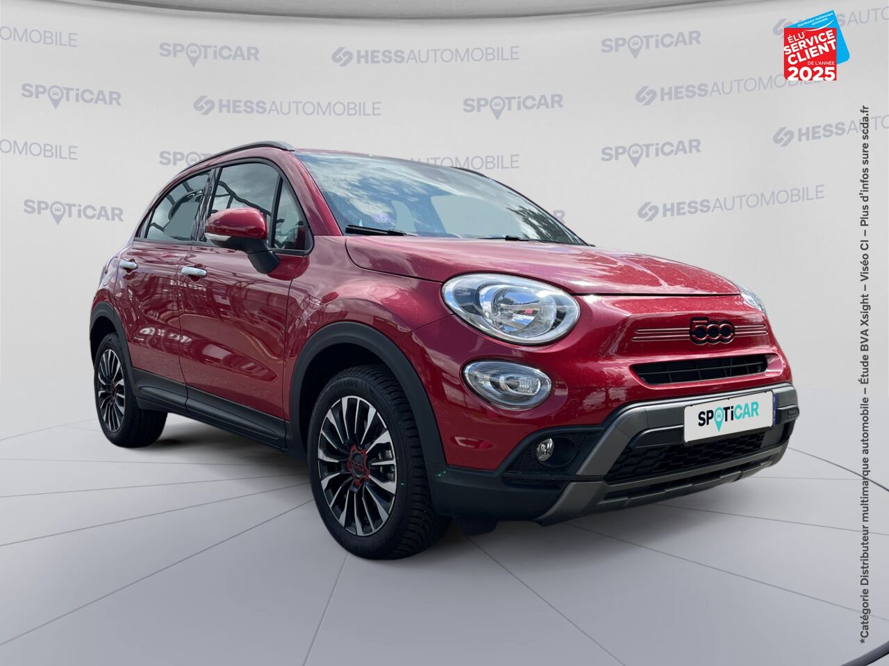 Véhicule d'occasion FIAT 500X 1.5 FIREFLY TURBO 130CH S/S RED HYBRID DCT7 chez Toyota Thionville