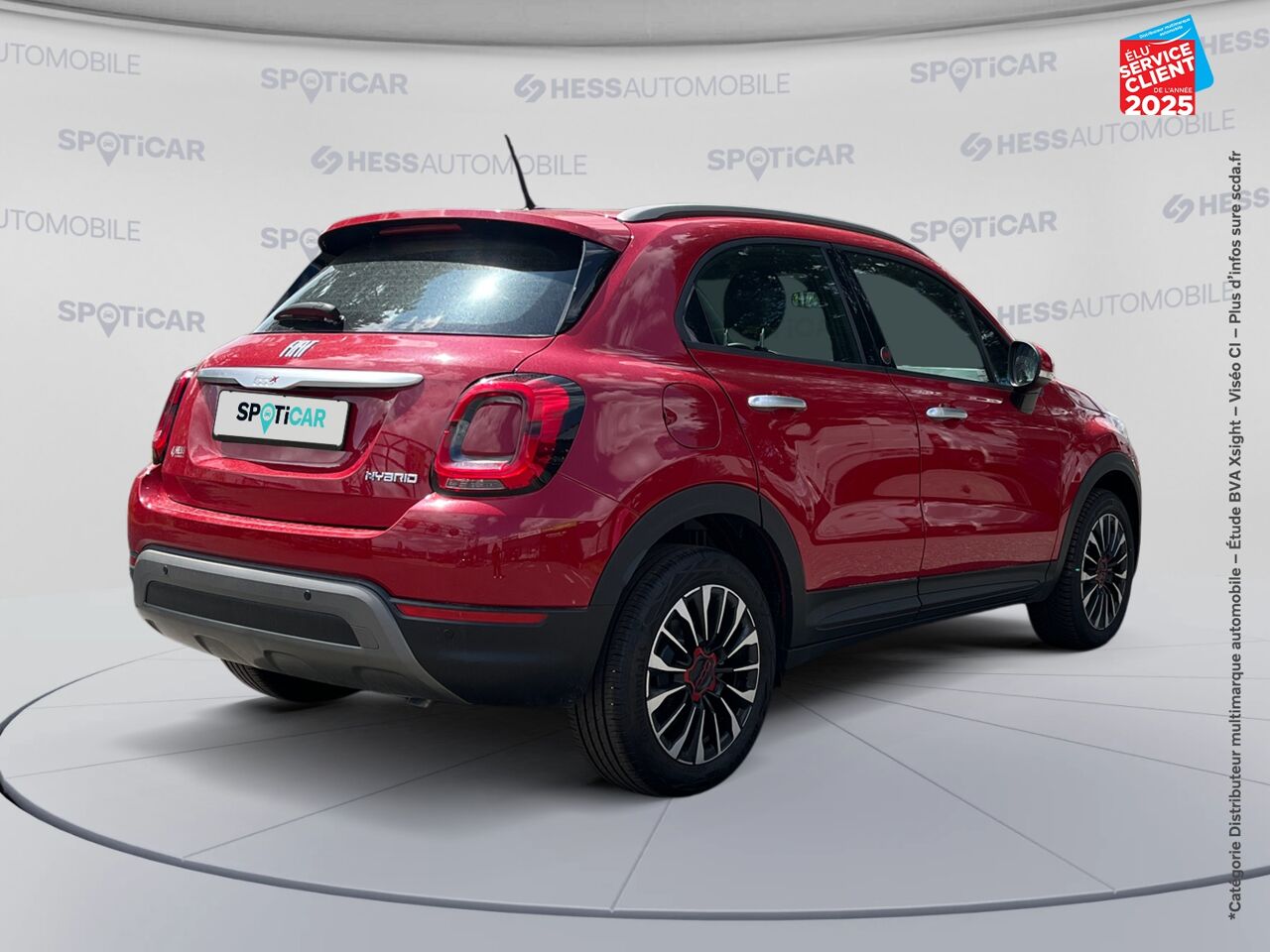Véhicule d'occasion FIAT 500X 1.5 FIREFLY TURBO 130CH S/S RED HYBRID DCT7 chez Toyota Thionville