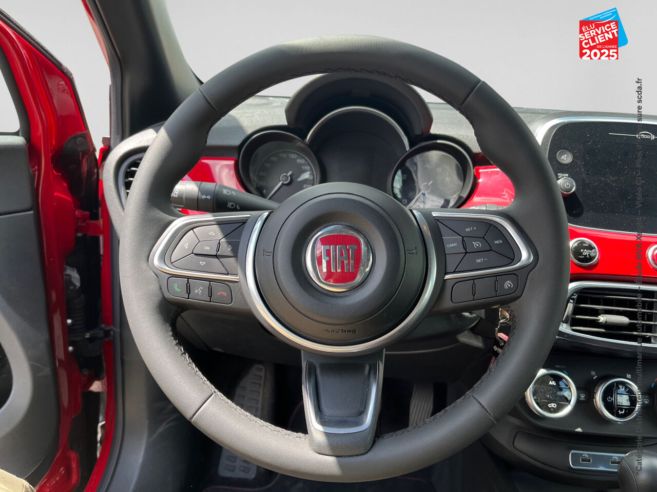 Véhicule d'occasion FIAT 500X 1.5 FIREFLY TURBO 130CH S/S RED HYBRID DCT7 chez Toyota Thionville