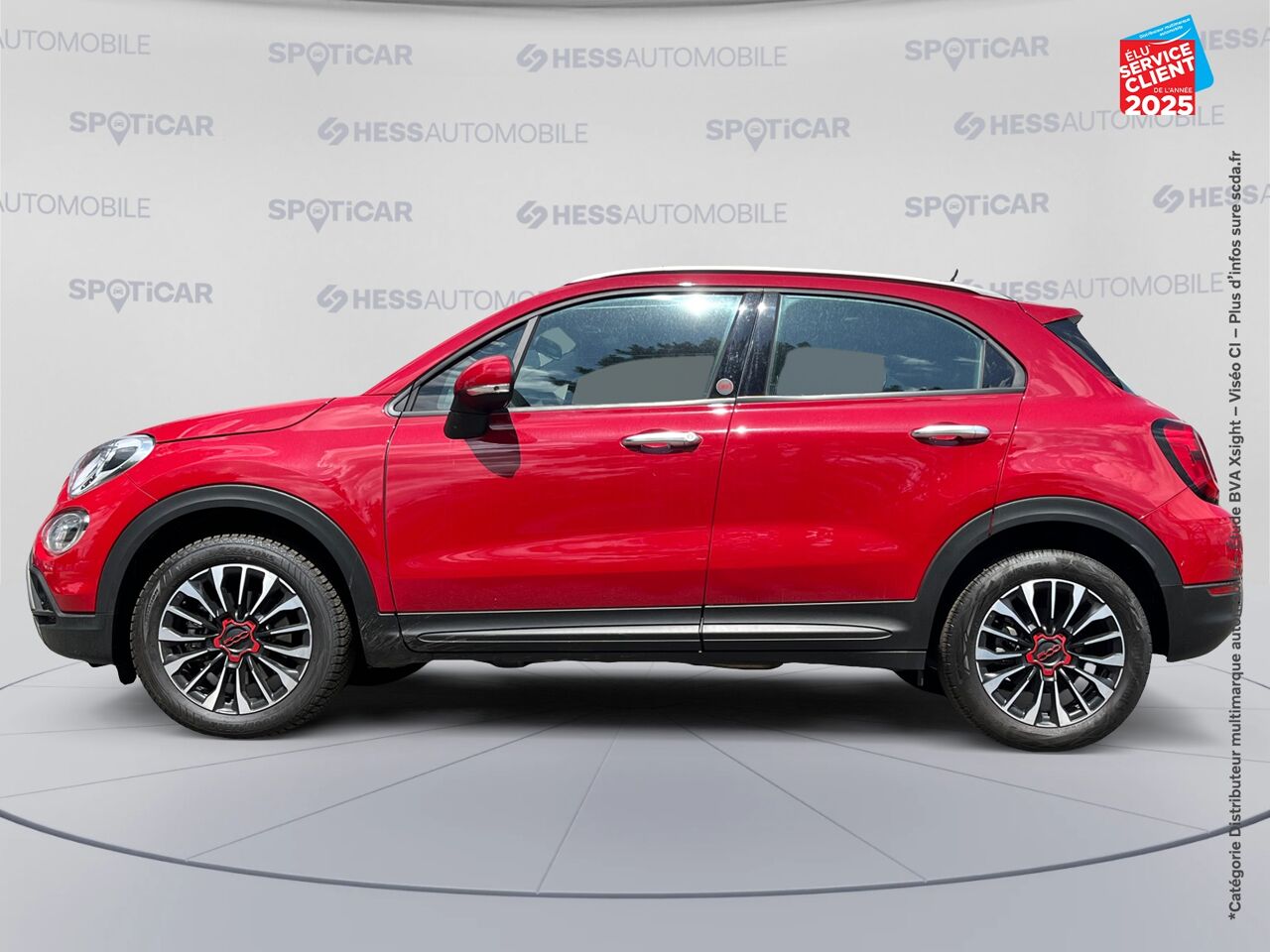 Véhicule d'occasion FIAT 500X 1.5 FIREFLY TURBO 130CH S/S RED HYBRID DCT7 chez Toyota Thionville
