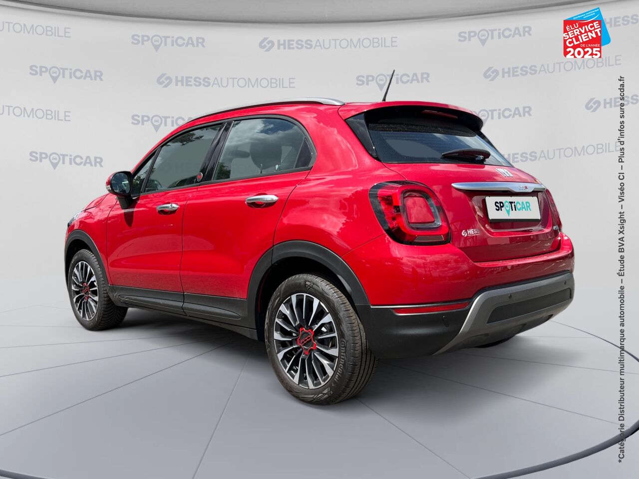 Véhicule d'occasion FIAT 500X 1.5 FIREFLY TURBO 130CH S/S RED HYBRID DCT7 chez Toyota Thionville