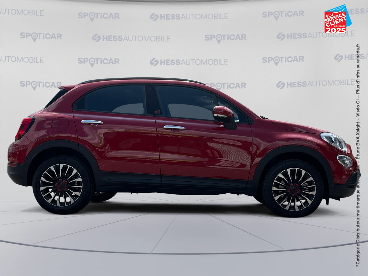 Véhicule d'occasion FIAT 500X 1.5 FIREFLY TURBO 130CH S/S RED HYBRID DCT7 chez Toyota Thionville