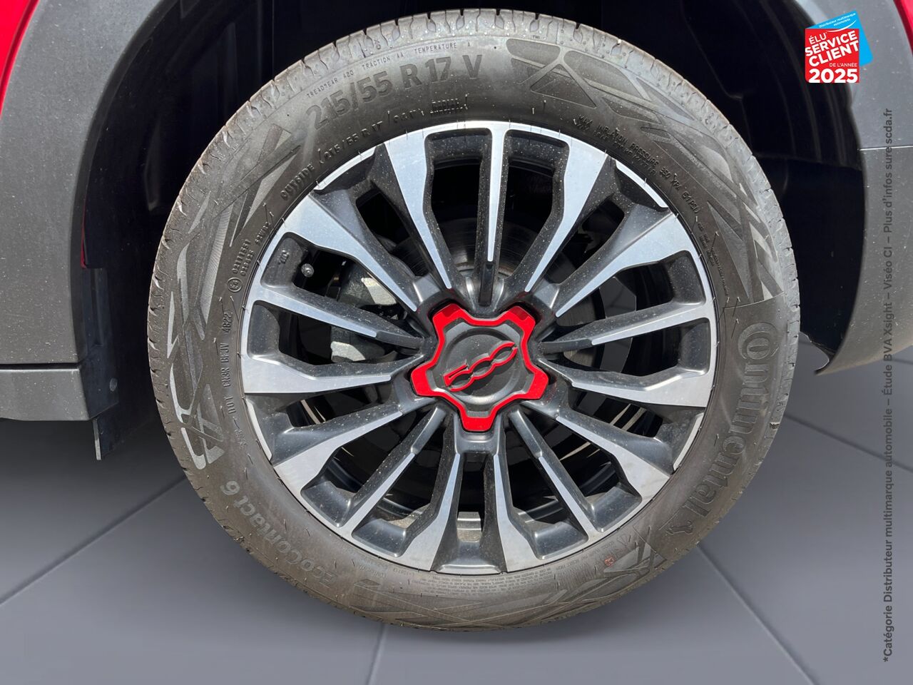 Véhicule d'occasion FIAT 500X 1.5 FIREFLY TURBO 130CH S/S RED HYBRID DCT7 chez Toyota Thionville