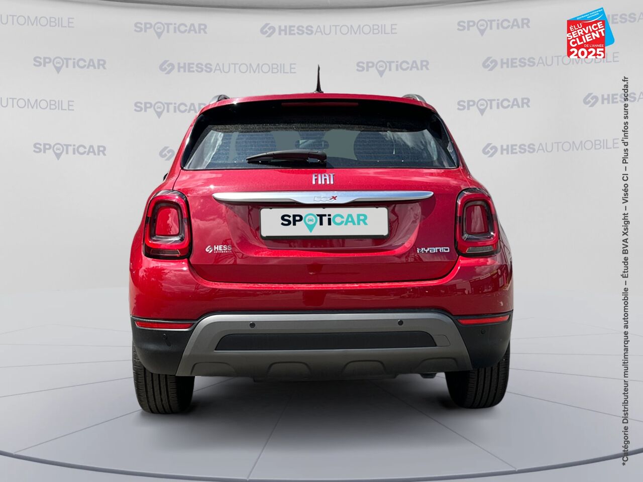 Véhicule d'occasion FIAT 500X 1.5 FIREFLY TURBO 130CH S/S RED HYBRID DCT7 chez Toyota Thionville