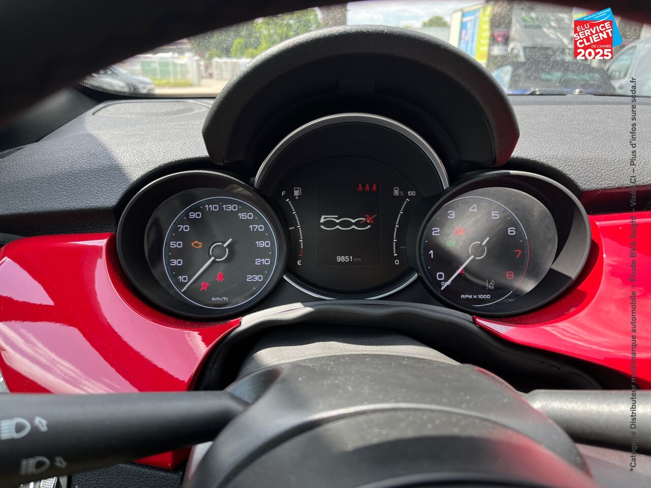 Véhicule d'occasion FIAT 500X 1.5 FIREFLY TURBO 130CH S/S RED HYBRID DCT7 chez Toyota Thionville