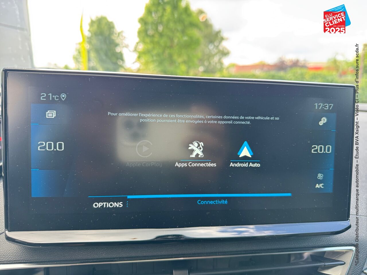 Véhicule d'occasion PEUGEOT 3008 1.2 PURETECH 130CH S/S ALLURE PACK EAT8 GPS CAMERA CARPLAY chez Peugeot Hirson