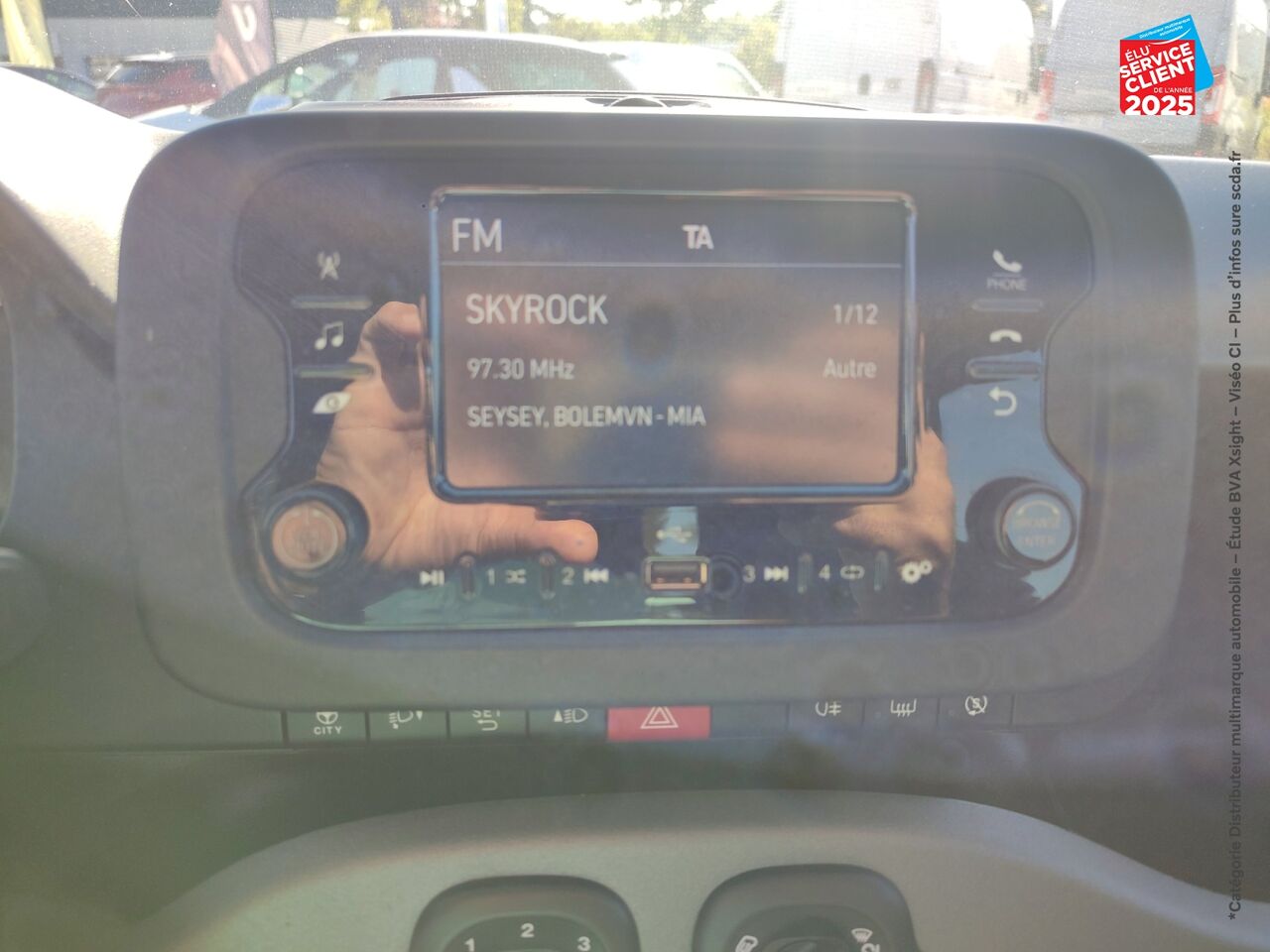 Véhicule d'occasion FIAT PANDA 1.0 70CH BSG S/S chez Nissan Strasbourg