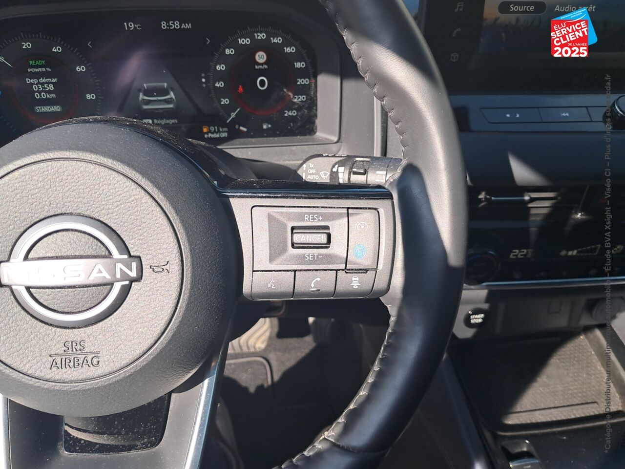 Véhicule d'occasion NISSAN QASHQAI E-POWER 190CH TEKNA 2022 chez Hyundai Epernay