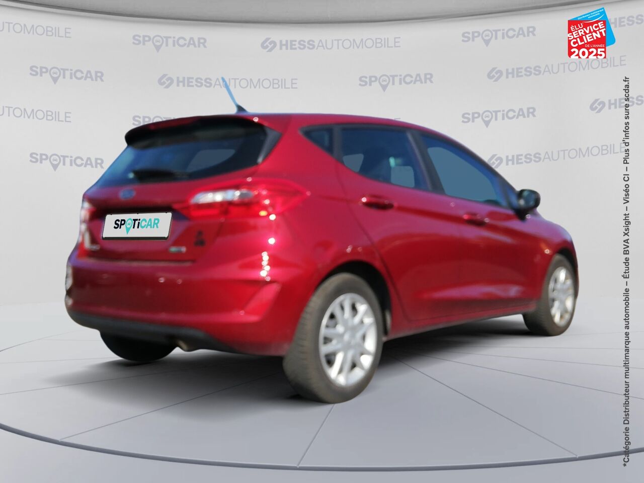 Véhicule d'occasion FORD FIESTA 1.0 FLEXIFUEL 95CH COOL CONNECT 5P chez Nissan Haguenau