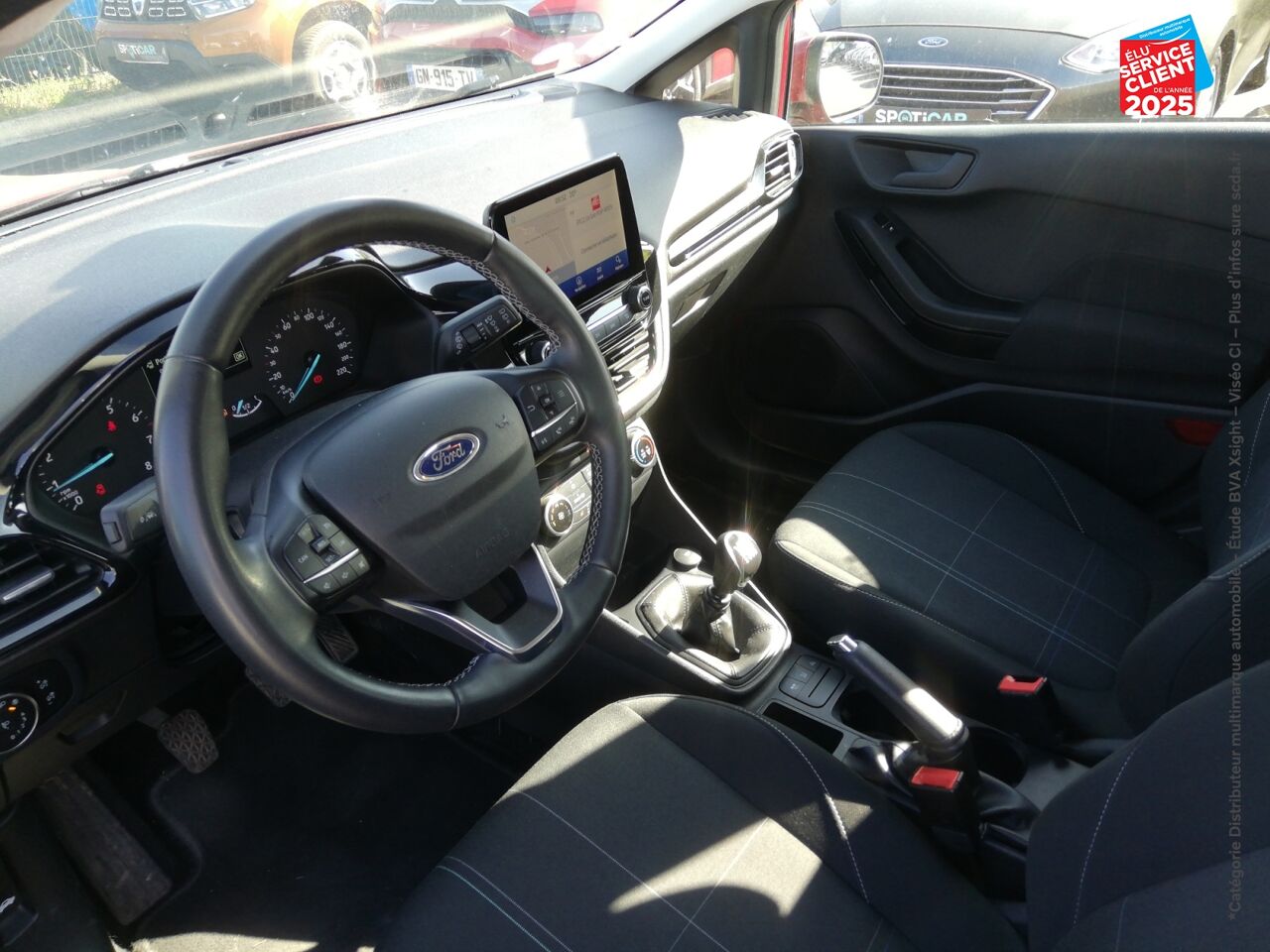 Véhicule d'occasion FORD FIESTA 1.0 FLEXIFUEL 95CH COOL CONNECT 5P chez Nissan Haguenau