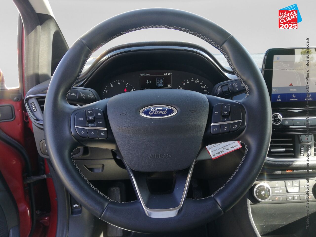 Véhicule d'occasion FORD FIESTA 1.0 FLEXIFUEL 95CH COOL CONNECT 5P chez Nissan Haguenau