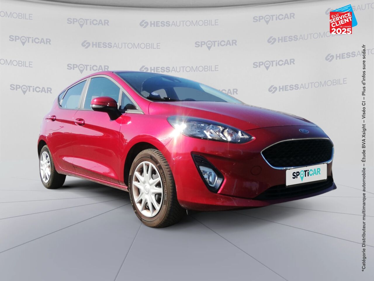 Véhicule d'occasion FORD FIESTA 1.0 FLEXIFUEL 95CH COOL CONNECT 5P chez Nissan Haguenau