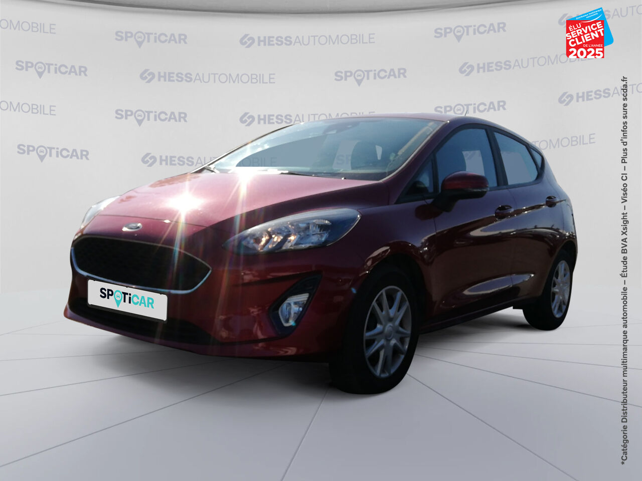 Véhicule d'occasion FORD FIESTA 1.0 FLEXIFUEL 95CH COOL CONNECT 5P chez Nissan Haguenau
