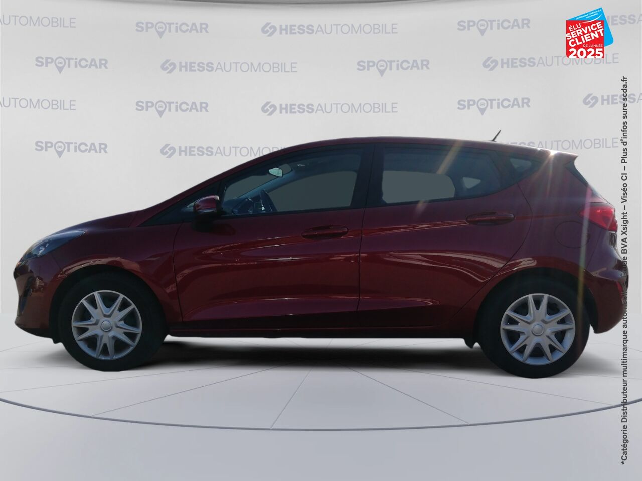 Véhicule d'occasion FORD FIESTA 1.0 FLEXIFUEL 95CH COOL CONNECT 5P chez Nissan Haguenau