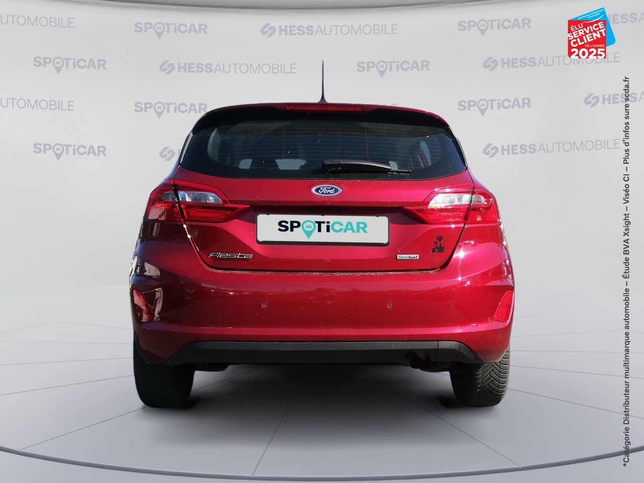 Véhicule d'occasion FORD FIESTA 1.0 FLEXIFUEL 95CH COOL CONNECT 5P chez Nissan Haguenau