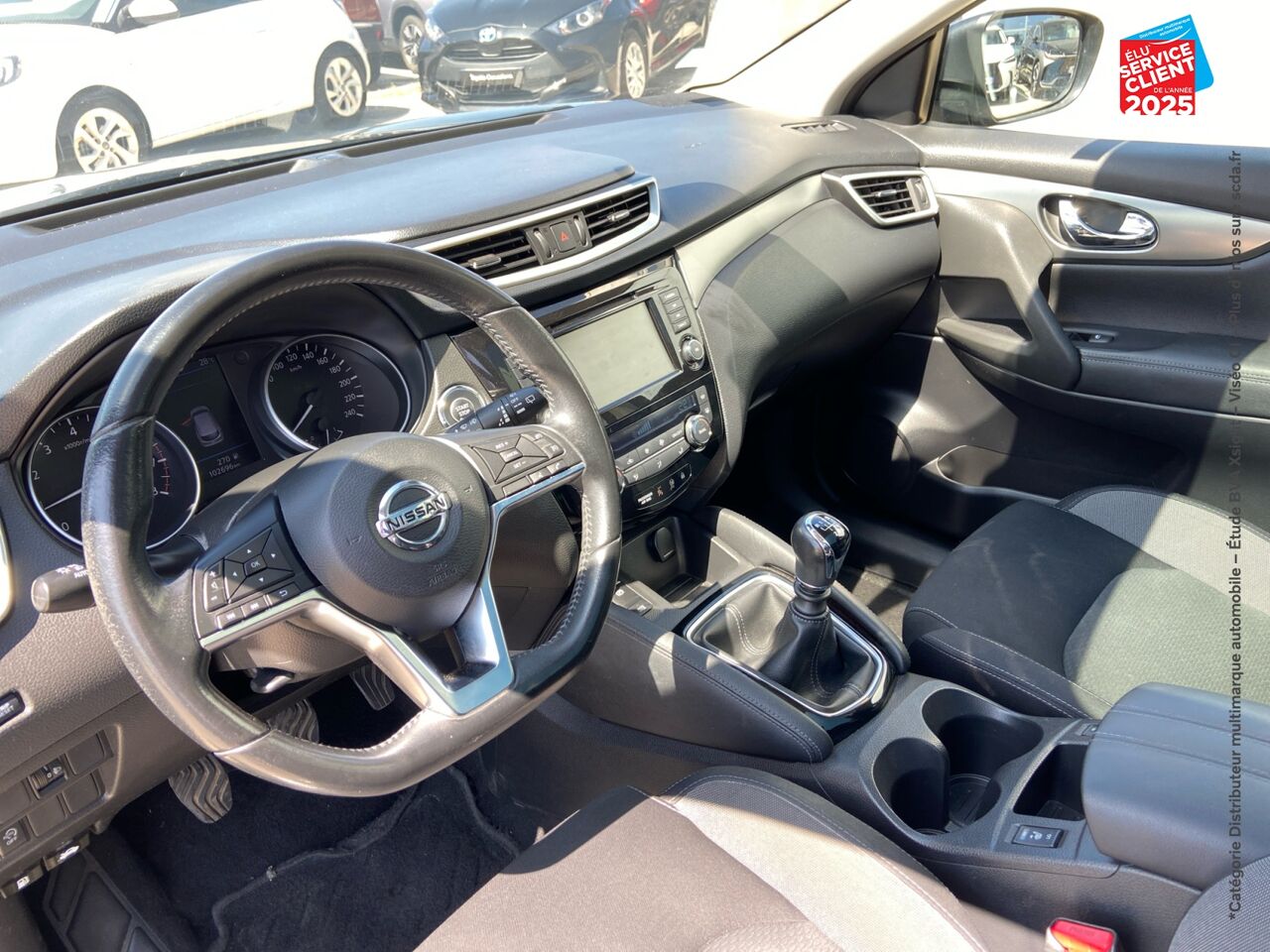Véhicule d'occasion NISSAN QASHQAI 1.3 DIG-T 140CH N-CONNECTA 2019 SIEGES CHAUF CAMERA CARPLAY chez Nissan Juke occasion