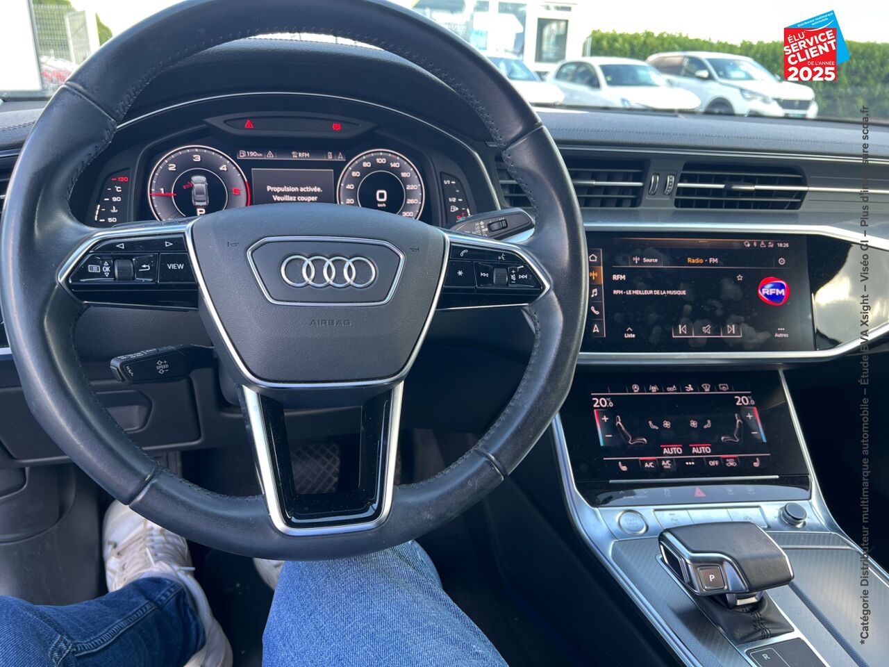 Véhicule d'occasion AUDI A7 SPORTBACK 40 TDI 204CH AVUS S TRONIC 7 EURO6D-T chez Fiat Mulhouse