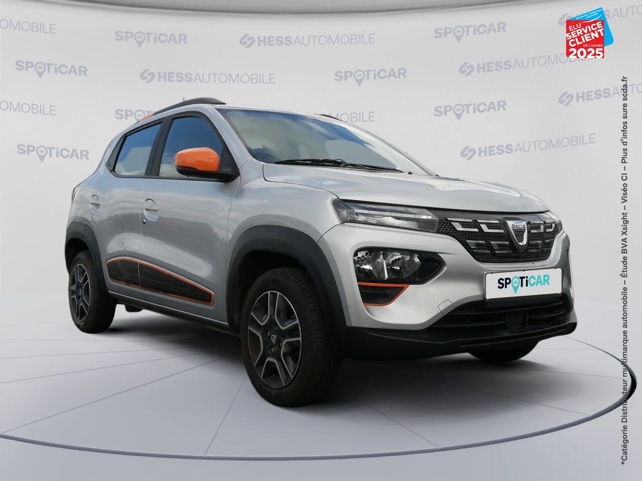 Véhicule d'occasion DACIA SPRING 45CH CONFORT PLUS - ACHAT INTEGRAL SIEGES CUIR GPS CAMERA chez Dacia Haguenau