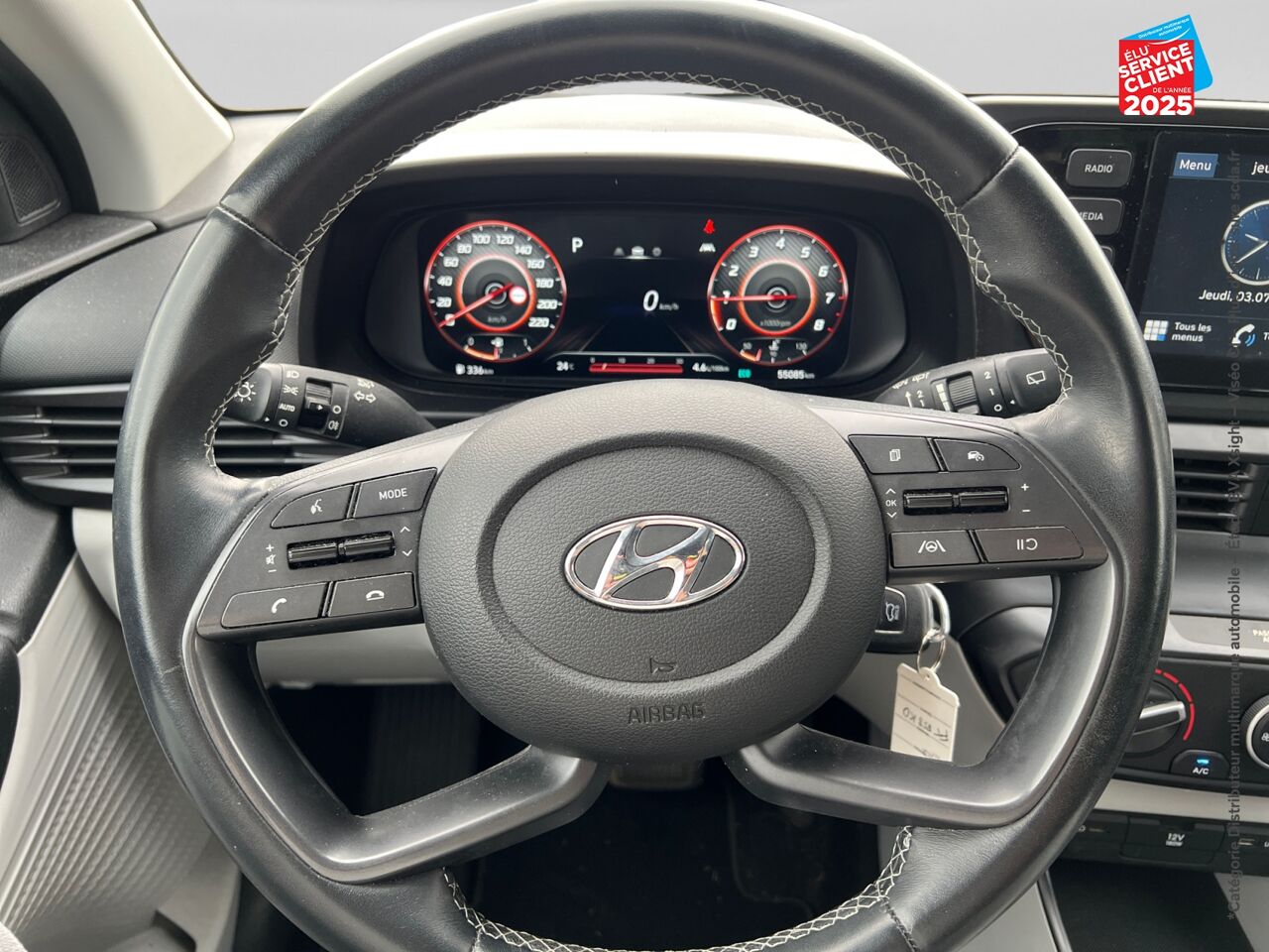 Véhicule d'occasion HYUNDAI I20 1.0 T-GDI 100CH HYBRID INTUITIVE DCT-7 chez Hyundai Chalons