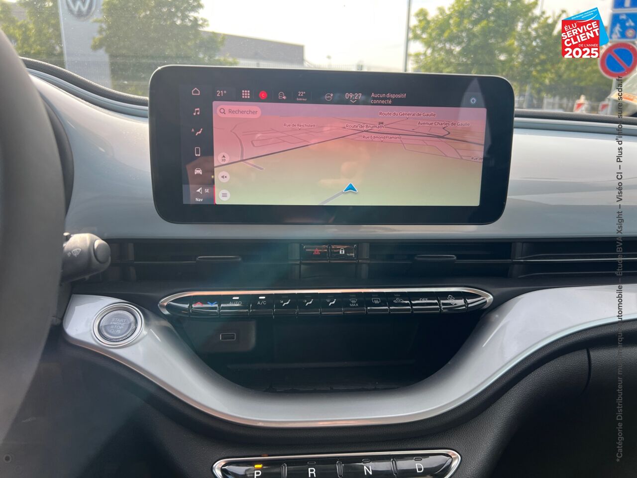 Véhicule d'occasion FIAT 500 E 118CH ICONE chez Nissan Beaune