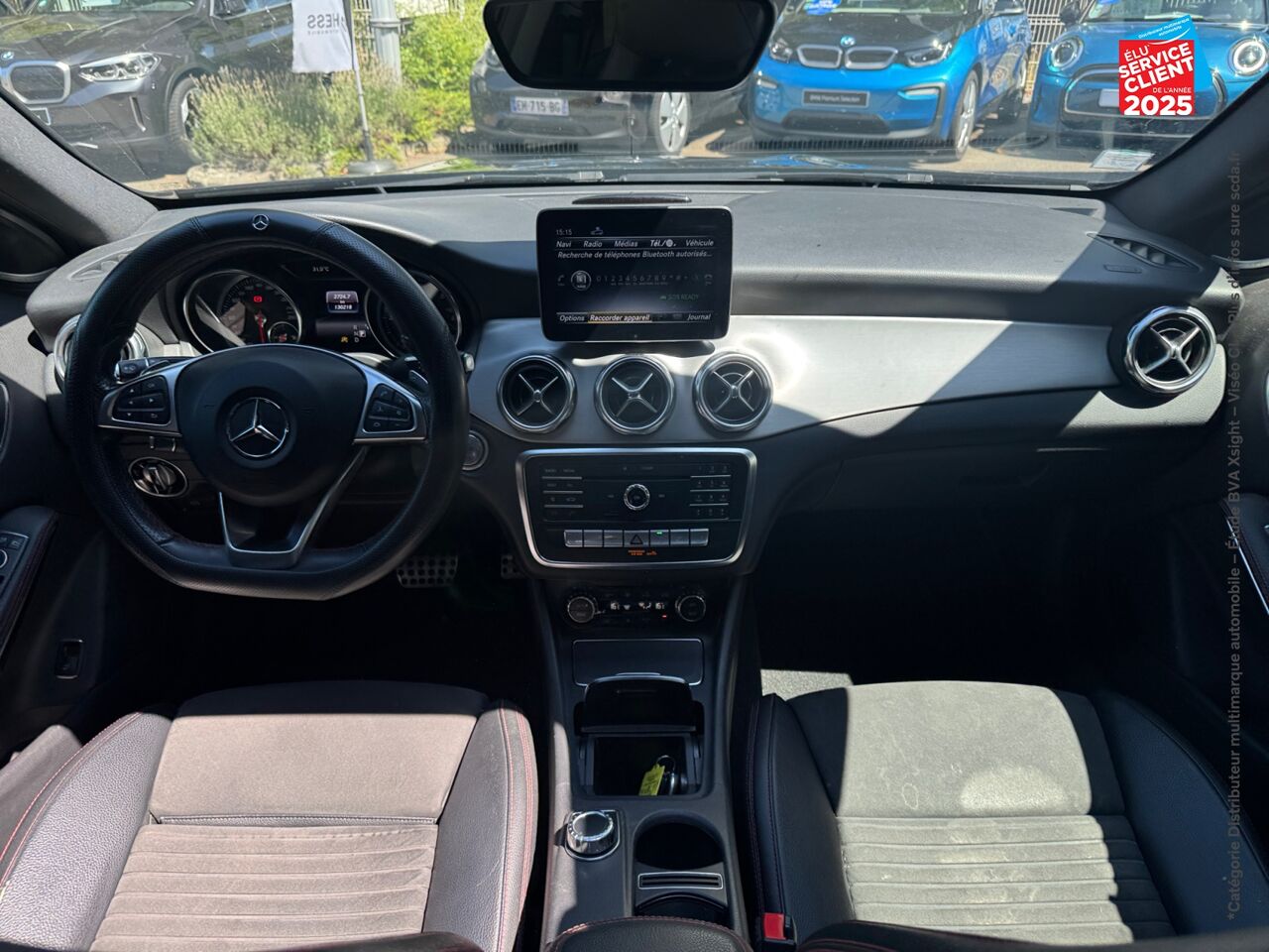 Véhicule d'occasion MERCEDES-BENZ GLA 220 D FASCINATION 7G-DCT TOUVRANT GPS CAMERA chez Jaguar Nancy