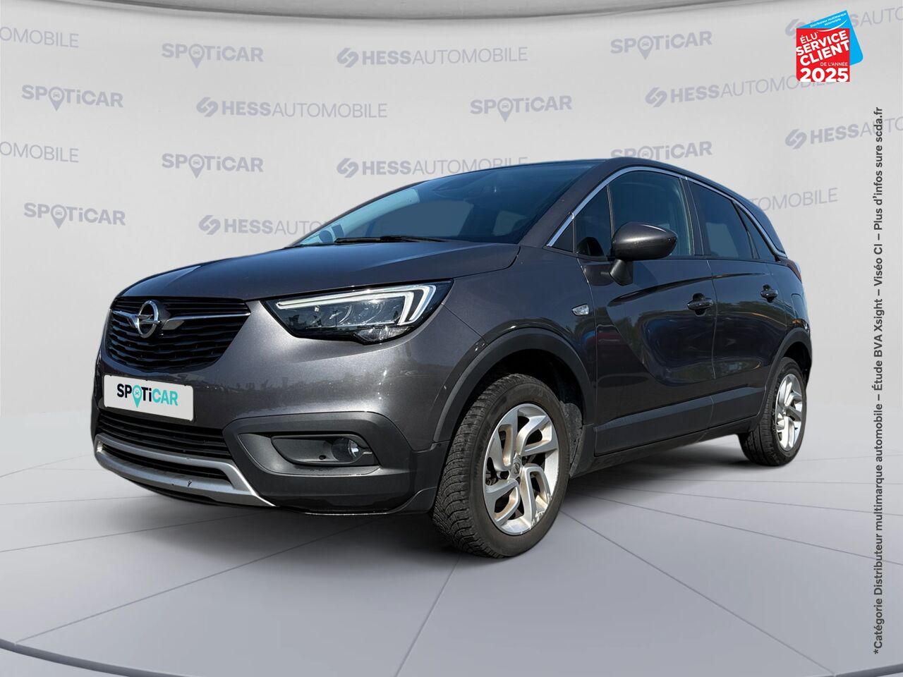Véhicule d'occasion OPEL CROSSLAND X 1.2 TURBO 110CH ELEGANCE EURO 6D-T RADAR AR chez Opel Verdun
