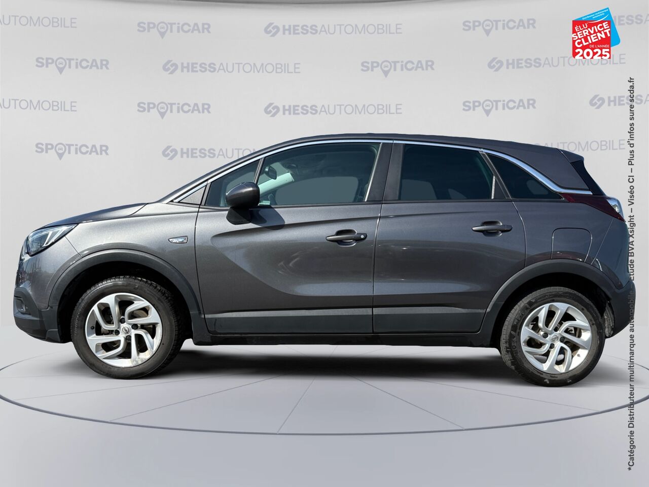 Véhicule d'occasion OPEL CROSSLAND X 1.2 TURBO 110CH ELEGANCE EURO 6D-T RADAR AR chez Opel Verdun