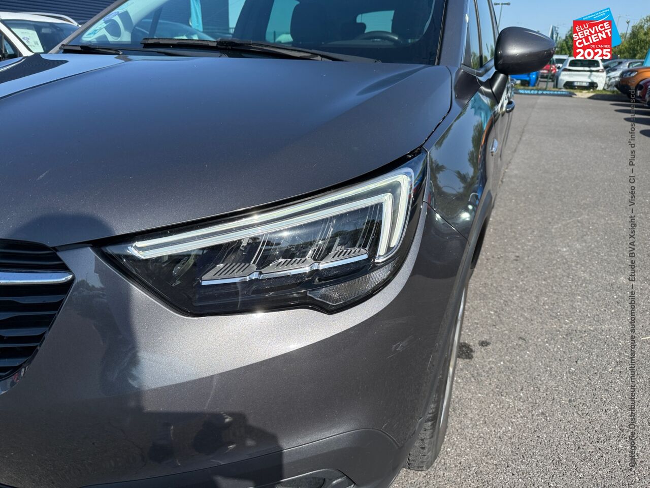 Véhicule d'occasion OPEL CROSSLAND X 1.2 TURBO 110CH ELEGANCE EURO 6D-T RADAR AR chez Opel Verdun