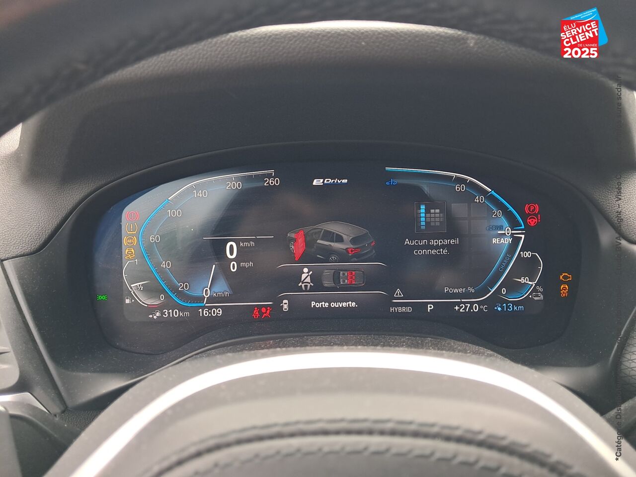 Véhicule d'occasion BMW X3 XDRIVE30EA 292CH M SPORT 10CV chez Hyundai Reims