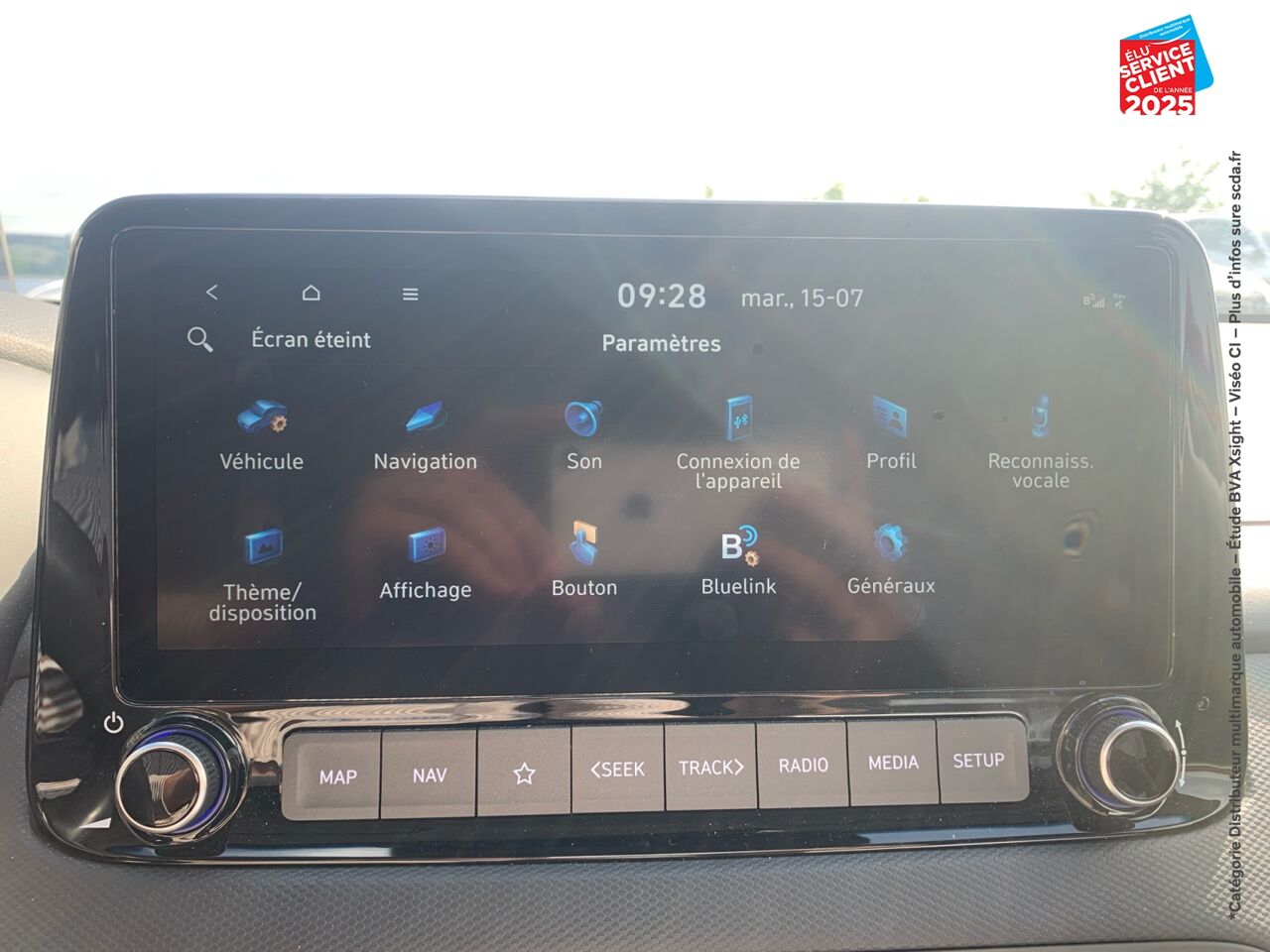 Véhicule d'occasion HYUNDAI KONA 1.6 GDI 141CH HYBRID CREATIVE DCT-6 chez Renault Mulhouse