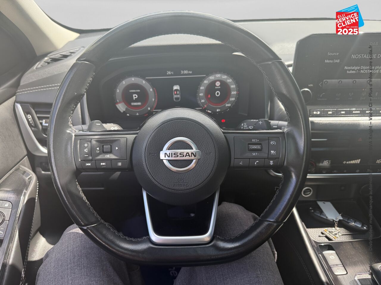 Véhicule d'occasion NISSAN QASHQAI 1.3 MILD HYBRID 158CH N-CONNECTA XTRONIC chez Renault Colmar