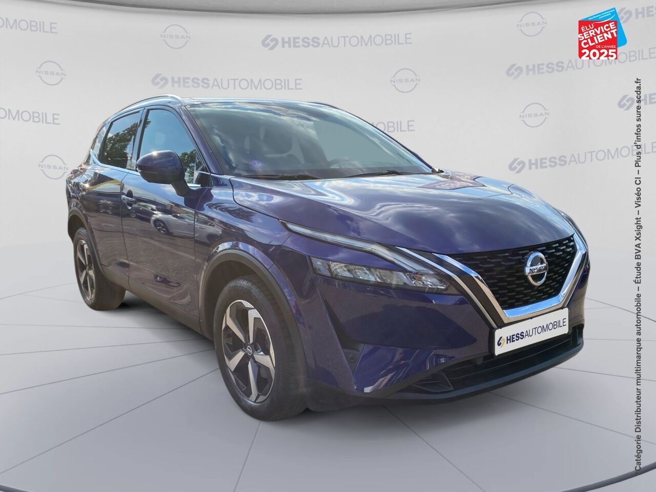 Véhicule d'occasion NISSAN QASHQAI 1.3 MILD HYBRID 140CH N-CONNECTA TPANO GPS CAMERA chez Nissan Metz