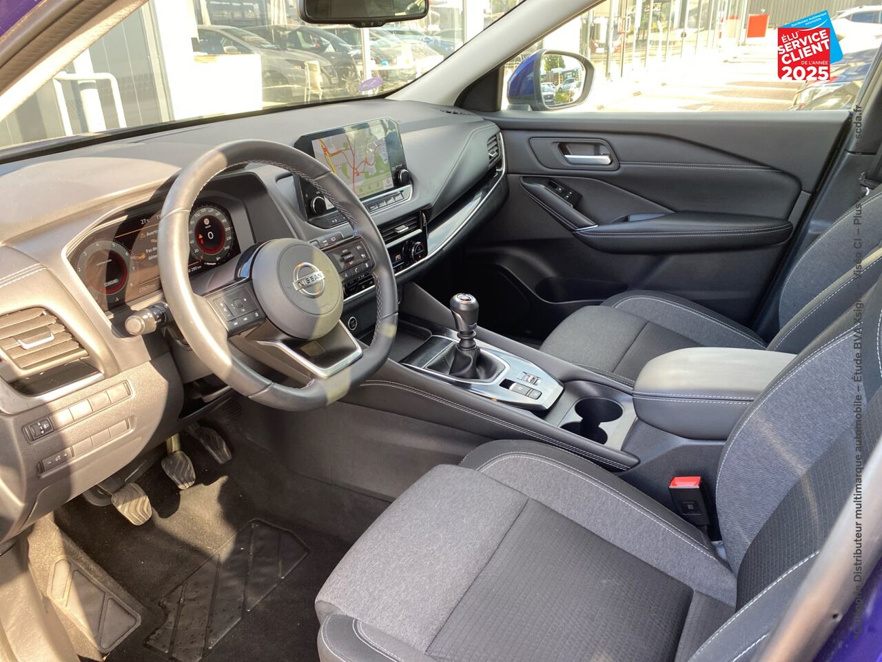 Véhicule d'occasion NISSAN QASHQAI 1.3 MILD HYBRID 140CH N-CONNECTA TPANO GPS CAMERA chez Nissan Metz