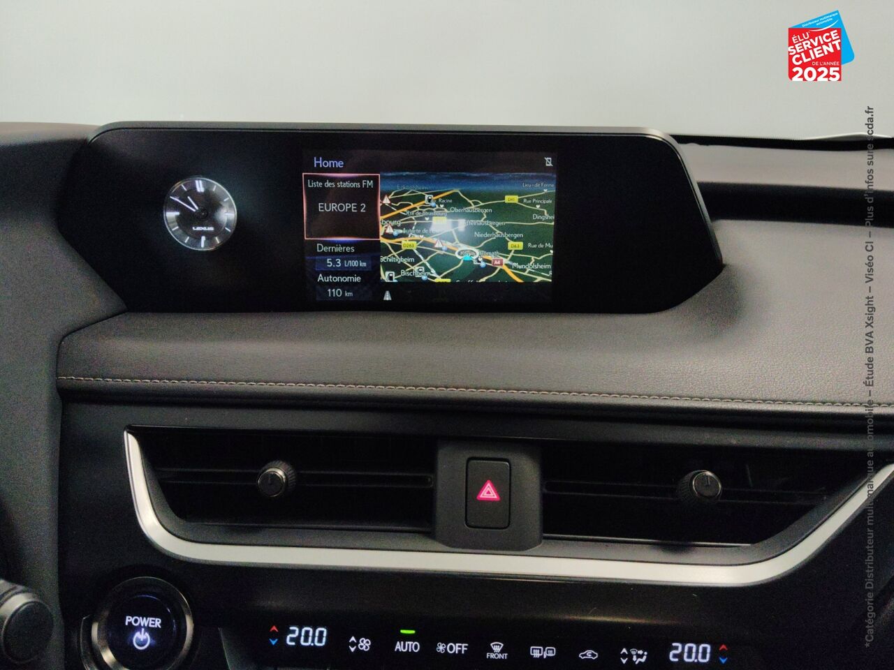 Véhicule d'occasion LEXUS UX 250H 2WD LUXE MY20 chez Renault Colmar