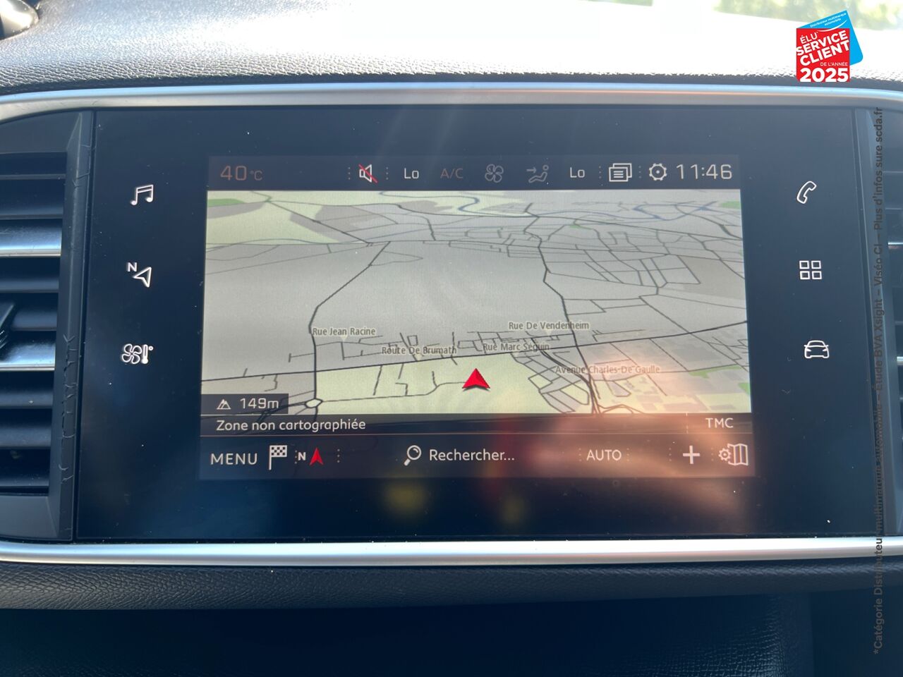 Véhicule d'occasion PEUGEOT 308 1.2 PURETECH 110CH E6.3 S/S STYLE GPS CAMERA chez Toyota Sarreguemines