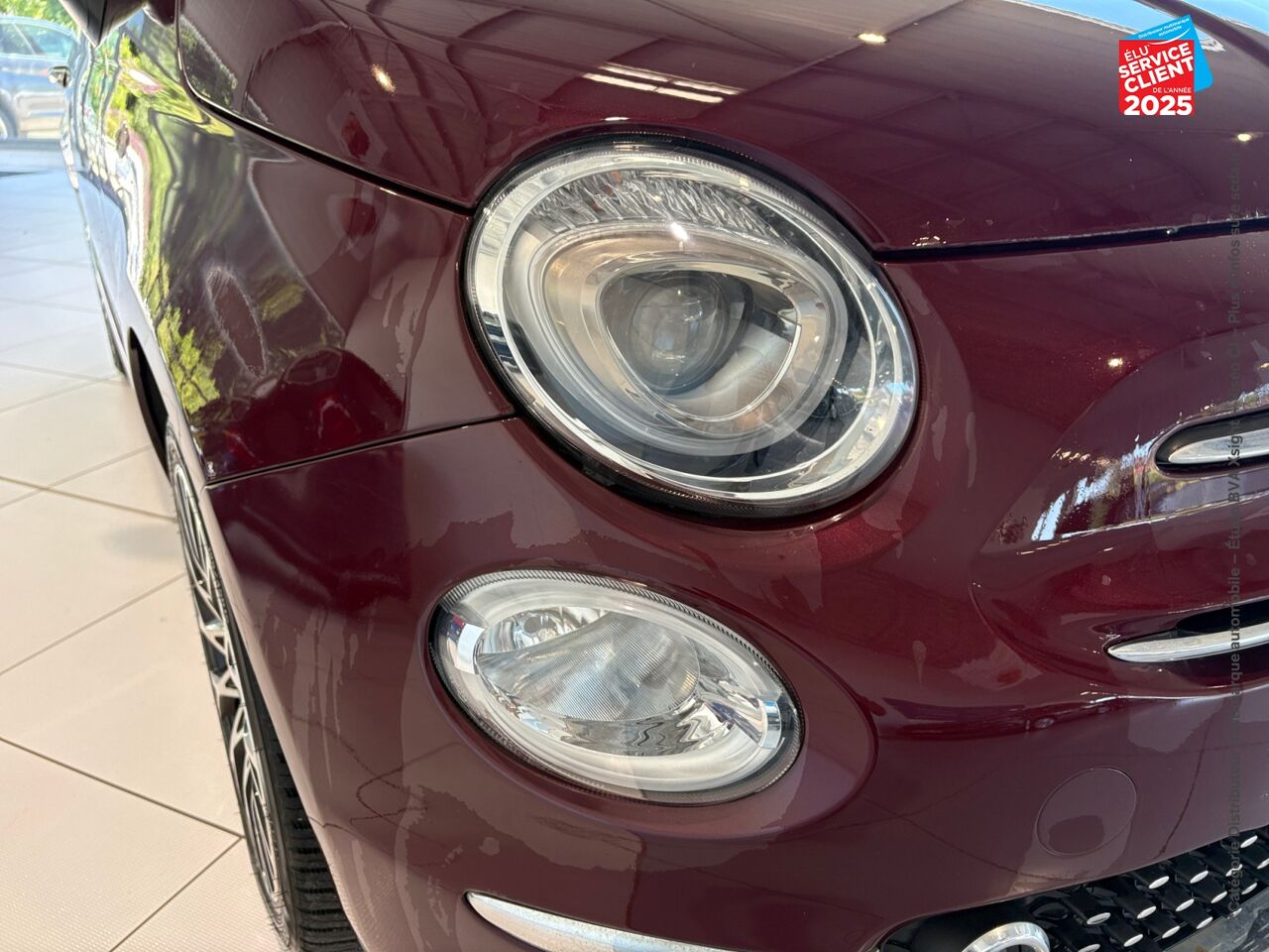 Véhicule d'occasion FIAT 500 1.2 8V 69CH SS DOLCEVITA DUALOGIC chez Hyundai Besançon